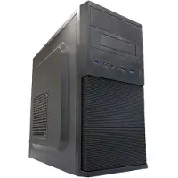 LC-Power 2004MB-V3, Micro Tower, PC, Schwarz, micro ATX, Mini-ATX, Metall, 14 cm