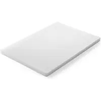 Hendi Universal-Schneidebrett,, Weiss, 500x350mm
