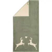 Cawö Duschtuch Alpenchic Edition Deer Swiss Pine