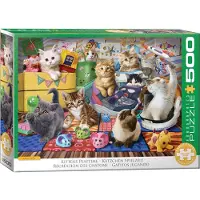 Eurographics Puzzle Katzen 500 Teile - Kittens Playtime