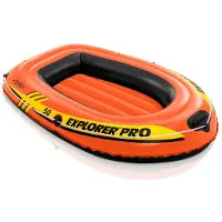 Intex Index Schlauchboot Explorer Pro 50 Orange - 137 x 85 x 23 cm