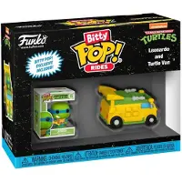 Funko POP! Teenage Mutant Ninja Turtles POP! Rides Vinyl Figur Leonardo w/Van 2,5 cm