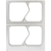 Duni GmbH Kassette DF15/25 für PP 1/4 GN Menüschalen 630 ml - 2-fach nutzbar | Packung (1 Stück)