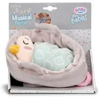 Baby Born for babies Spieluhr Berta 18cm im Körbchen mit Musikmodul, waschbar