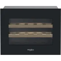 Whirlpool WHW45S2B, Integriert, 19 Flasche(n), 85 W, F, Innenbeleuchtung, Schwarz