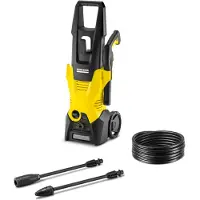 Kärcher Hochdruckreiniger K3 Power Control 120 bar, 380 l/h, inkl. Hochdruckpistole G120Q, Dreckfräse, Hochdruckschlauch
