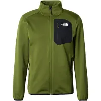 The North Face - Widerstandsfähiger Fleece-Pullover mit Reißverschluss &ndash; Herren &ndash; M Crest Full Zip Jacket Woodland Green - M Crest Full