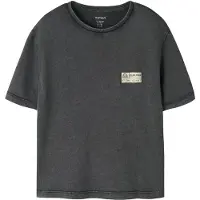 Name it - Kid's Fandel S/S Top - T-Shirt Gr 134/140 grau