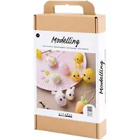 Creativ Company 977531, Glitzer-Modelliermassen-Set für Kinder, 3 Jahr(e), Mehrfarbig