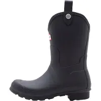 Hunter Gummistiefel Damen Original Cowboy Boot Black-Schuhgröße 39