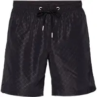 JOOP! JOOP Badeshorts "Cortina AOP" Allover Cornflower-Logo, mit Tunnelzug, seitliche Taschen