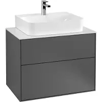 Villeroy & Boch V&B Waschtischunterschrank FINION 800x603x501 Abdpl bl/anth ma