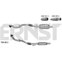 ERNST Katalysator Set 754682