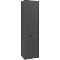Villeroy & Boch Subway 3.0 Hochschrank, eine Tür Anschlag rechts und 1 Wäscheklappe, 400x1710x362mm, C59300VR