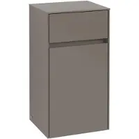 Villeroy & Boch V&B Seitenschrank Collaro 40,4x74,8x34,9cm, Anschl re, white matt