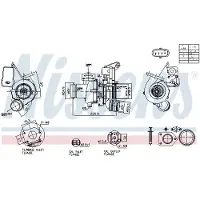 Nissens Lader, Aufladung ** FIRST FIT ** 93327