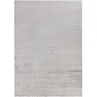 Carpetsale24 , Kurzflor Teppich Wohnzimmer 240 x 340 cm, Grau Einfarbig Skandi-Boho Deko, 3D-Effekt, Extra Weich für Flur, Schlafzimmer und Küche