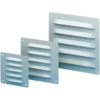 Schneider Electric Electric NSYCAG170X190LM Metallausgangsgitter, metall. Ausschnitt 104x80mm, Außenabm. 120x120mm IP23