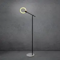 ESCALE Select Midnight LED-Leseleuchte-Körper/body Schwarz-Kopf/head Aluminium