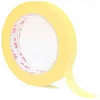 KK Verpackungen 96 x Kreppband 19 mm x 50 m Malerkrepp Abklebeband Klebeband Abdeckband Krepp