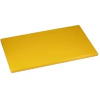 Ilsa Gelbes HDPE-Schneidebrett mit verbundenen Kanten und Ränder cm 60x40