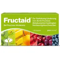 Pro Natura Fructaid Kapseln bei Fructose-Intoleranz, 120 St. Kapseln