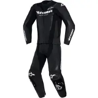 Alpinestars GP Force V2 Lederkombi 2-Teiliger Black, Größe: 46