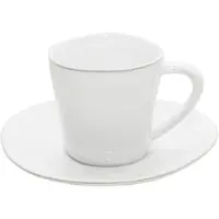 Costa Nova weiß Espressoober- mit Untertasse 0,07 L