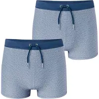 Schiesser Boxer-Badehose Ocean Swim in Blau | Gr.: 8