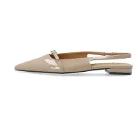 Bianco Slingbacks in NougatPatent | Gr.: 36