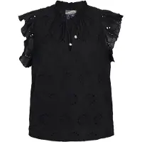 Dreimaster Women Blouse in black | Gr.: XS