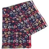 Marie Lund Schal in marine mehrfarbig - 0002 | Gr.: onesize