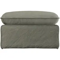 HK Living - Nomad Sofa, Hocker, Leinen / army green