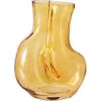 HK Living - Gleam Glasvase, amber
