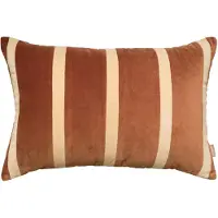 Fonq Stria Zierkissen 40 x 60 cm - Terra