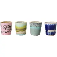 HK Living - 70's Eierbecher, vibrance (4er-Set)