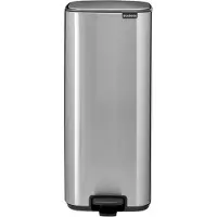 Brabantia Bo Tretmülleimer 30 L - Matt Steel