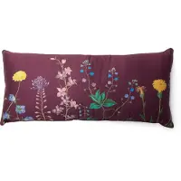 Essenza Augustina Mauve wine Dekokissen 40 x 90 cm