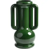 &Klevering - Amfora Vase, H 36 cm, grün