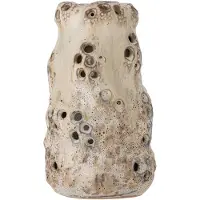 Bloomingville Noble Vase, Natur, Steingut