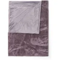 Essenza Furry Pale purple Plaid 150 x 200 cm