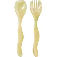 HK Living - Salat Besteck-Set, mist green (2-tlg.)