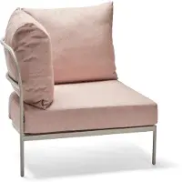 Stern Coco Lounge-Eckelement Aluminium/Polyacryl