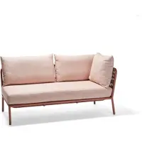 Stern Romy Lounge 2-Sitzer Element Aluminium/Polyacryl