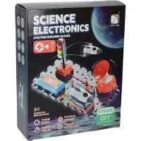 Lobbes Bauset Science Electronics Luftfahrt mit Ampel Lernspielzeug