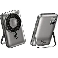 Prestigio POWERBANK REMAX 3w1 10000mAh 15W RPP-695 WITH FOLDABLE STAND GREY