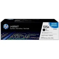 HP 125A 2er-Pack Schwarz Original LaserJet Tonerkartuschen, 2200 Seiten, Schwarz, 2 Stück(e)