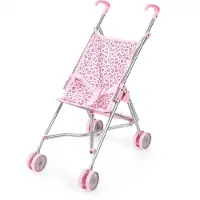 Bayer Puppenwagen Buggy Leopard, Rosa