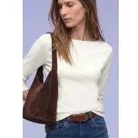 Street One 3/4-Arm-Shirt in Rippstruktur