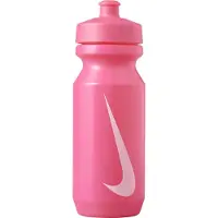 Nike - Wasserflasche, Weite Trinköffnung, 650ml (Pink/Weiß)